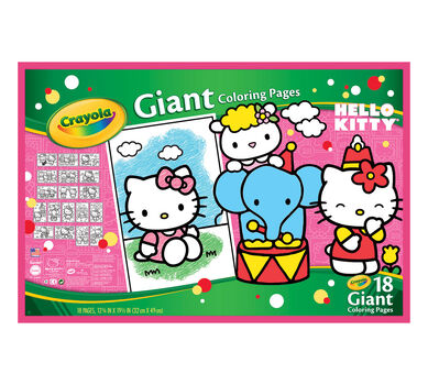 Collection Image Hello Kitty Giant Coloring Pages Prime